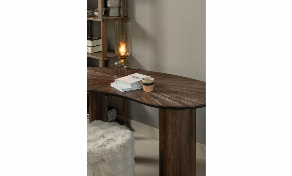 Bild nr 3 (SUN Sidobord/Skrivbord Brun)