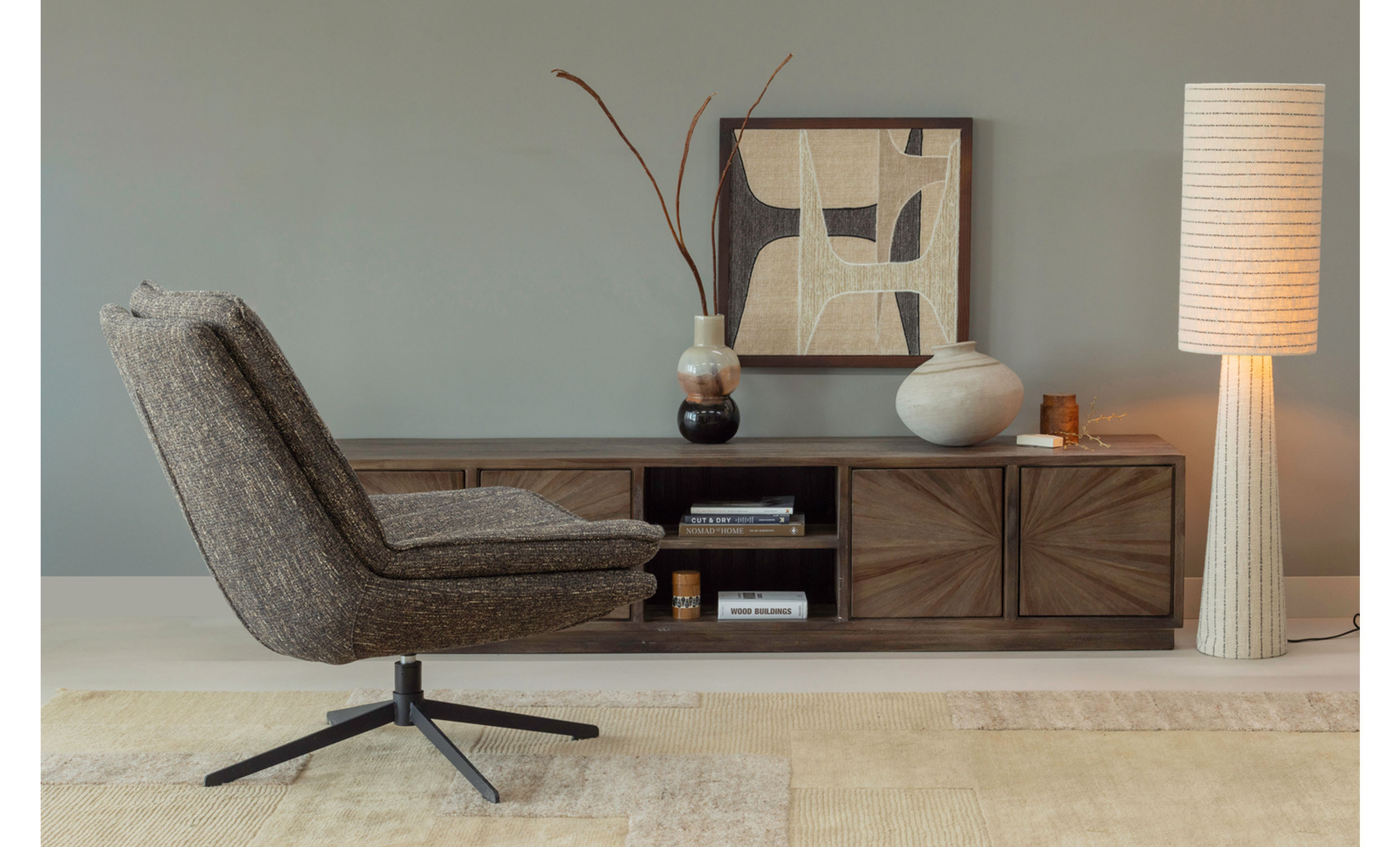 SUN TV-B�nk 200 Brun