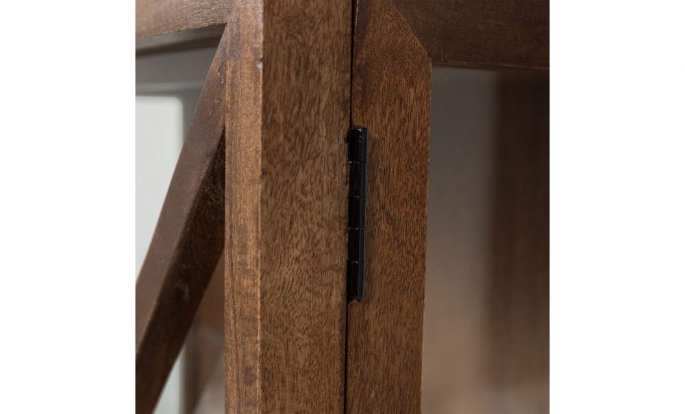 Bild nr 3 (KELLA Vitrinsk�p Mangotr� Brun)