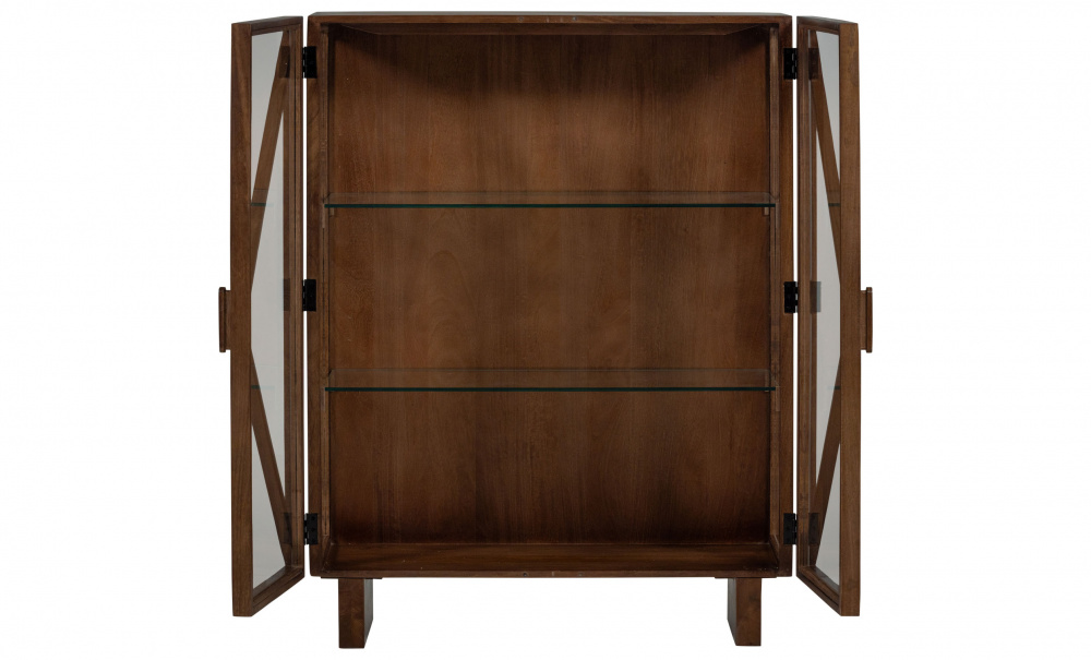 Bild nr 4 (KELLA Vitrinsk�p Mangotr� Brun)