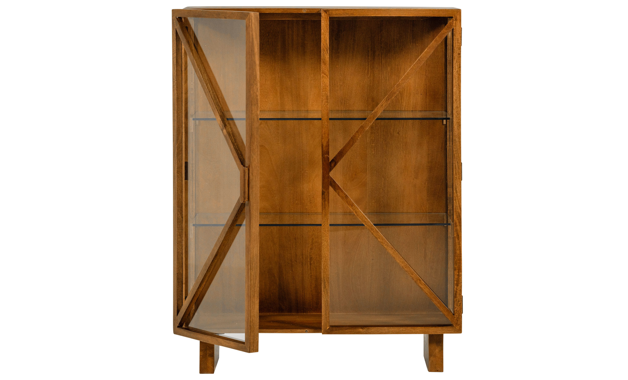 KELLA Vitrinsk�p Mangotr� Natur