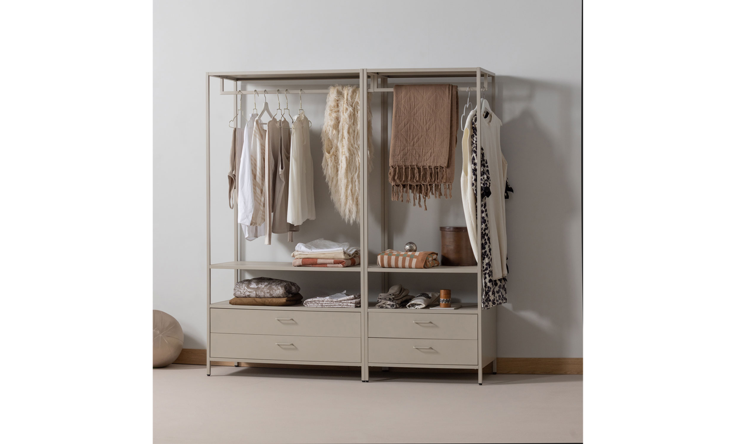 FERRIS �ppen Garderob 70cm Sand