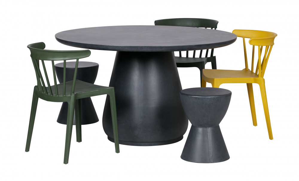 BLISS Stol Svart i gruppen Matplats / Sittmbler / Stolar hos SoffaDirekt.se (378634-Z)