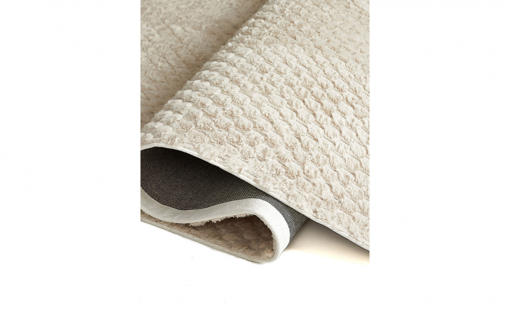 OLIVER Ryamatta 160x220 Natur i gruppen Mattor & Textil / Mattor / Ryamattor hos SoffaDirekt.se (3824-040)