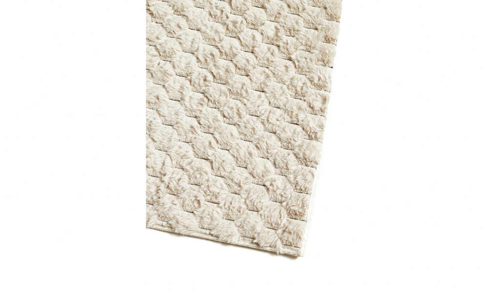 OLIVER Ryamatta 160x220 Natur i gruppen Mattor & Textil / Mattor / Ryamattor hos SoffaDirekt.se (3824-040)