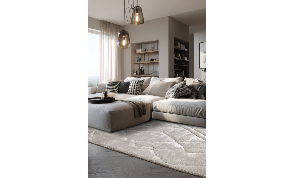 Bild nr 2 (LIVIA Ryamatta 200x290 Beige)