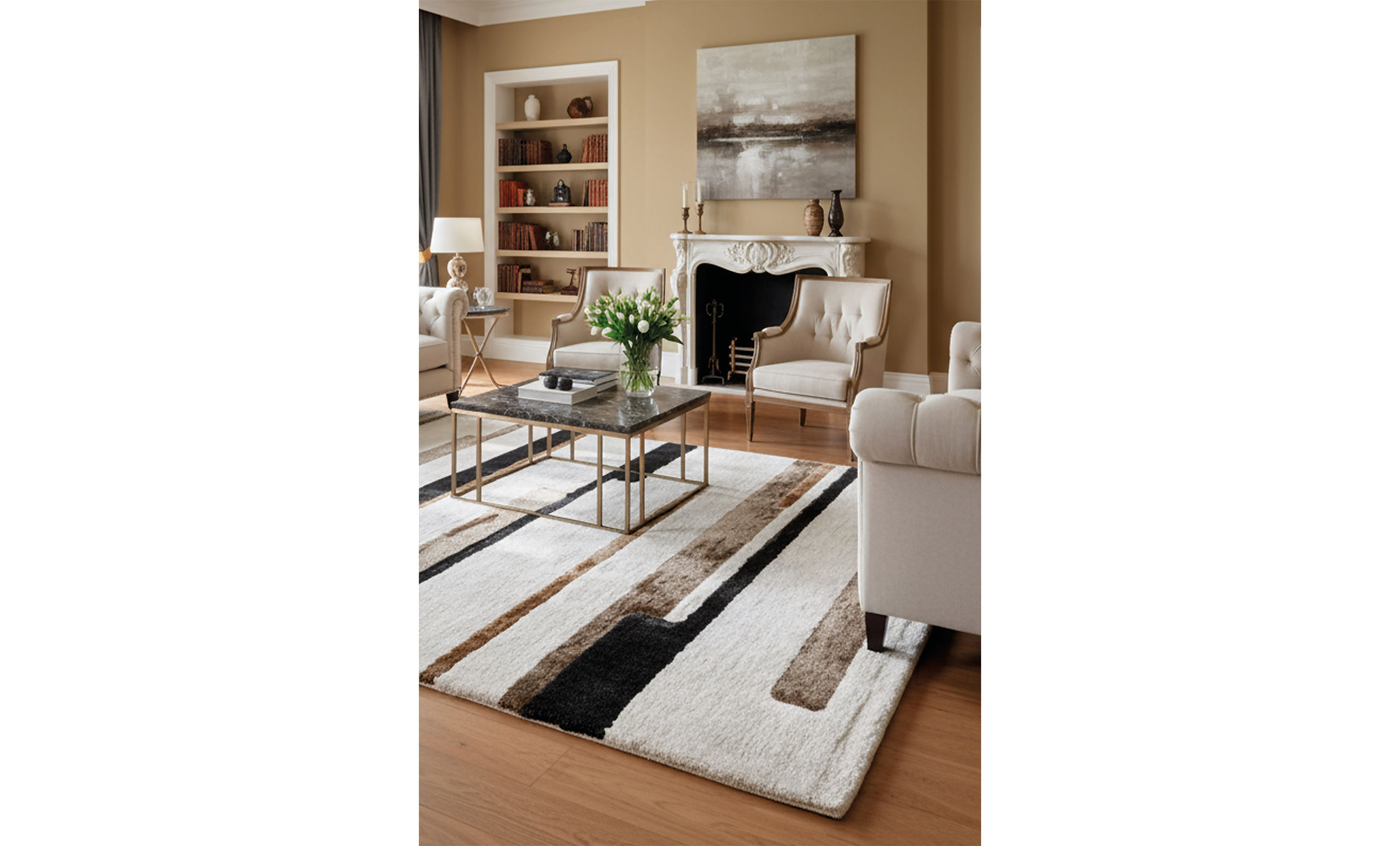 STRIA Ryamatta 240x340 Brun