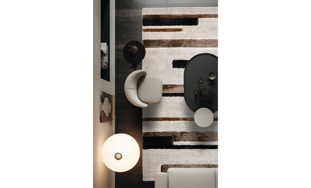 Bild nr 3 (STRIA Ryamatta 240x340 Brun)