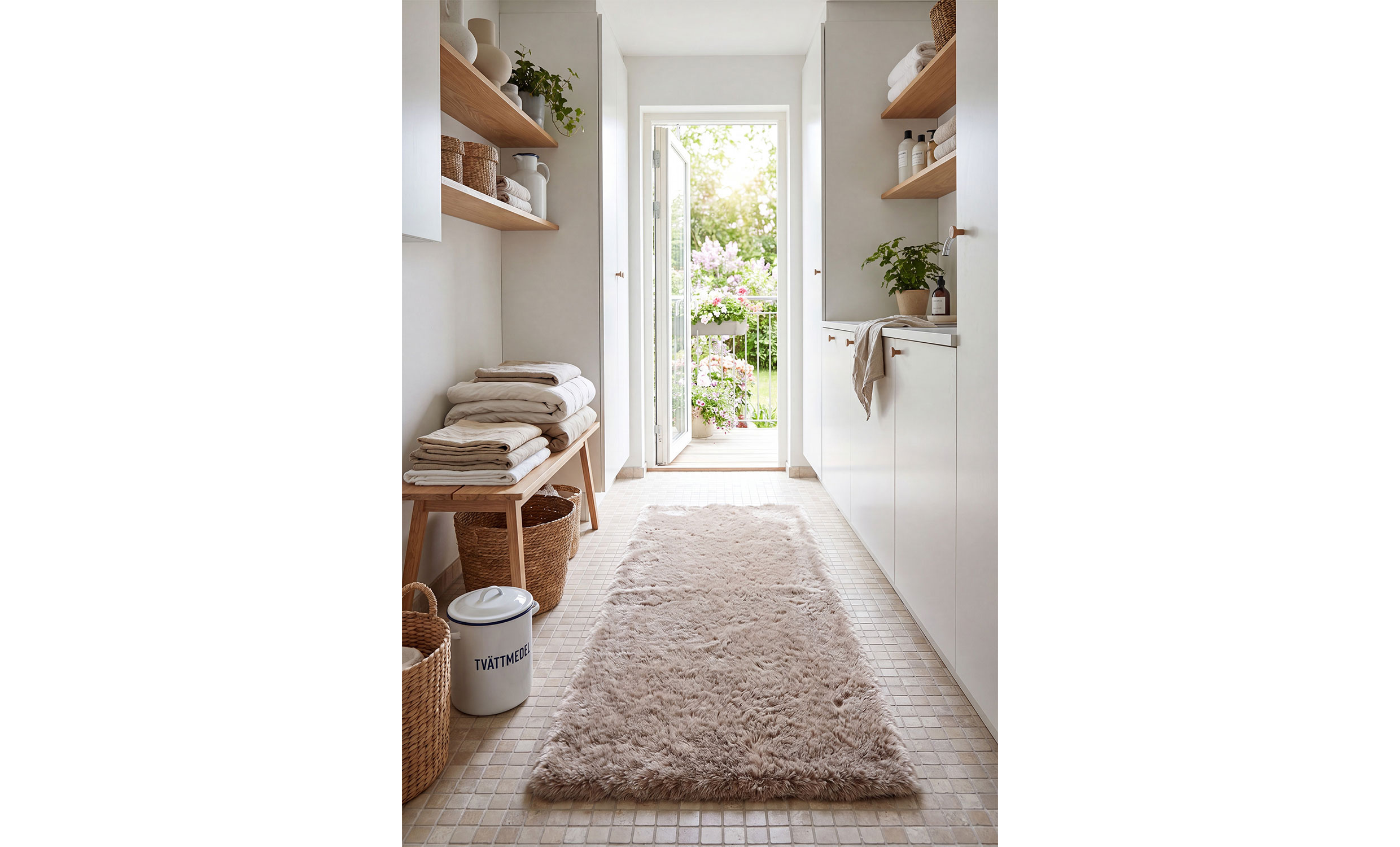 SUPER-SOFT Ryamatta 60x120 Taupe