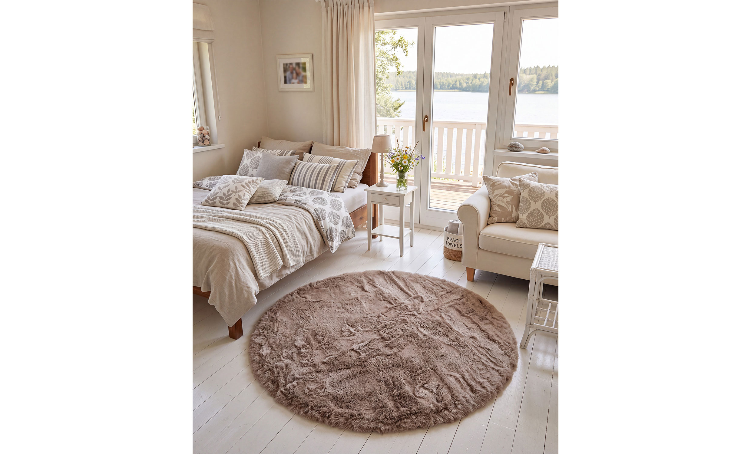 SUPER-SOFT Ryamatta D120 Taupe