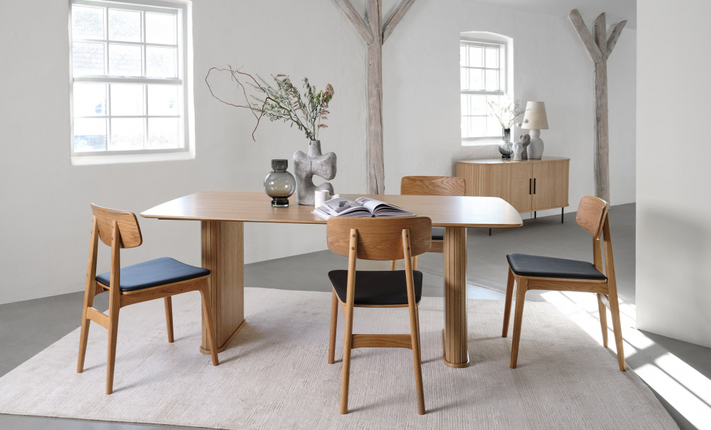LINO Matstol Svart i gruppen Matplats / Sittmbler / Stolar hos SoffaDirekt.se (38440202)