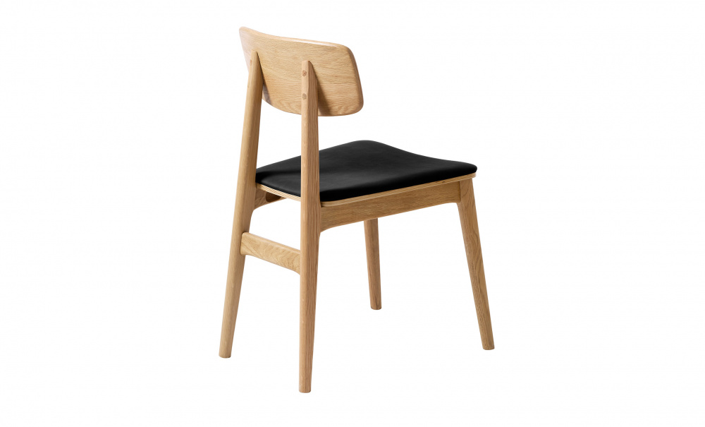 LINO Matstol Svart i gruppen Matplats / Sittmbler / Stolar hos SoffaDirekt.se (38440202)