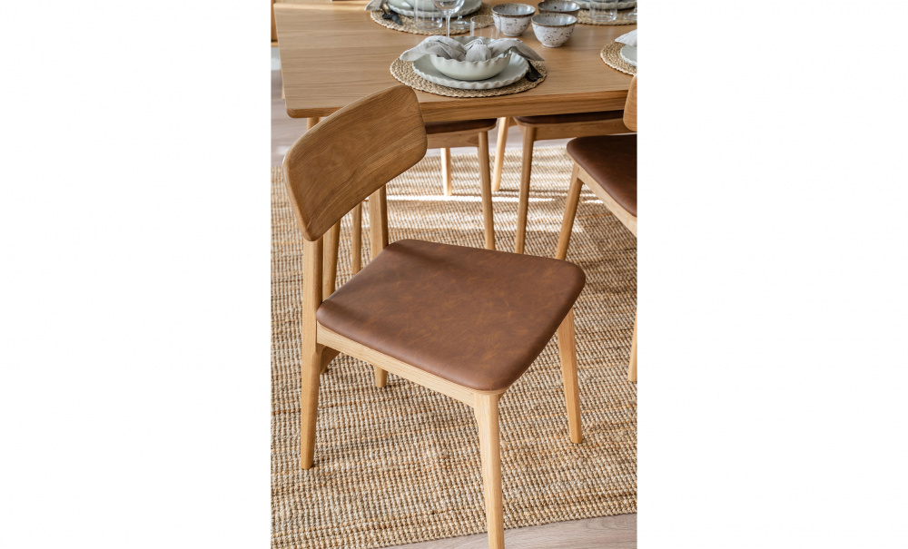 Bild nr 5 (LINO Matstol Brun)