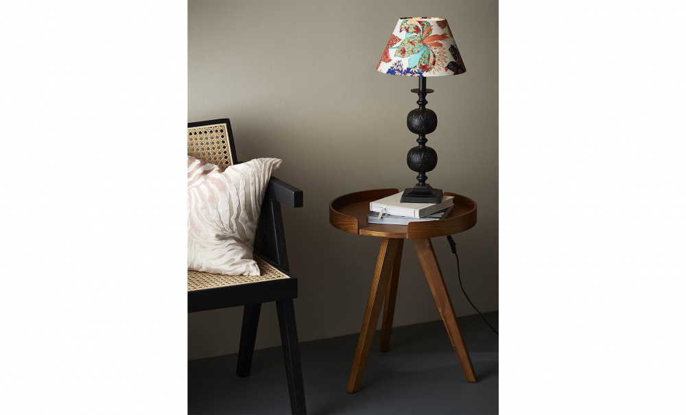 FLORY Lampfot 45cm Svart i gruppen Belysning / Lampor / Lampftter hos SoffaDirekt.se (3854503)