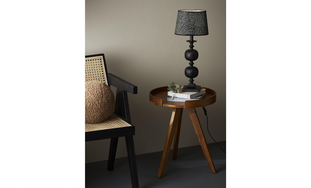 FLORY Lampfot 45cm Svart i gruppen Belysning / Lampor / Lampftter hos SoffaDirekt.se (3854503)