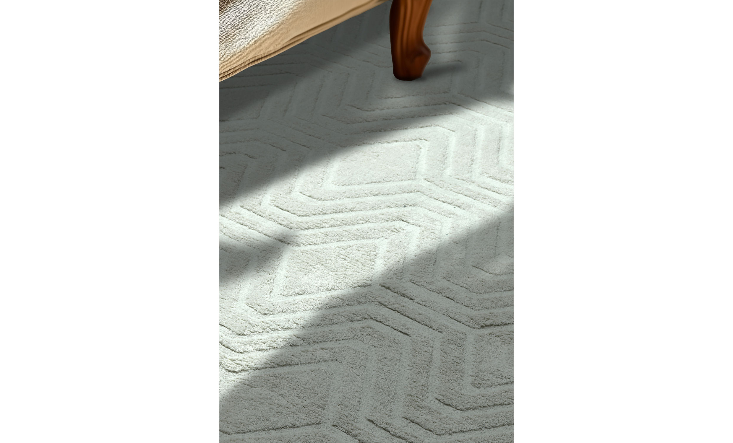 CELIA Matta 240x340 Offwhite