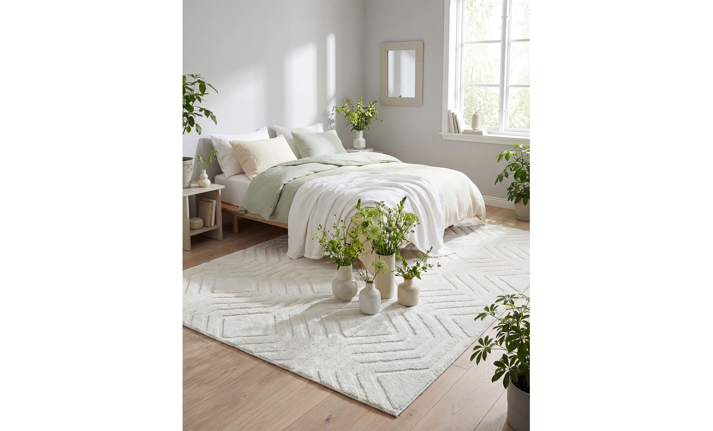 CELIA Matta 240x340 Offwhite