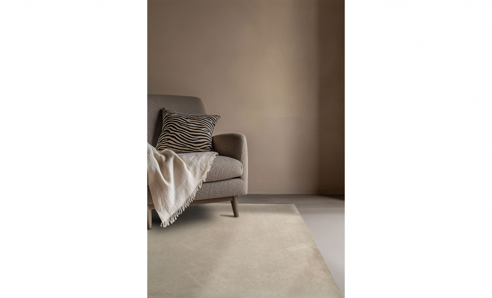 BIBBI Ryamatta 160x230 Beige i gruppen Mattor & Textil / Mattor / Ryamattor hos SoffaDirekt.se (3883-14)
