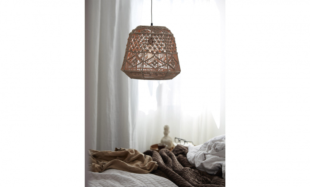 JIPPIE Taklampa 40cm Linnebeige i gruppen Belysning / Tillbehr / Lampskrmar hos SoffaDirekt.se (3904018)