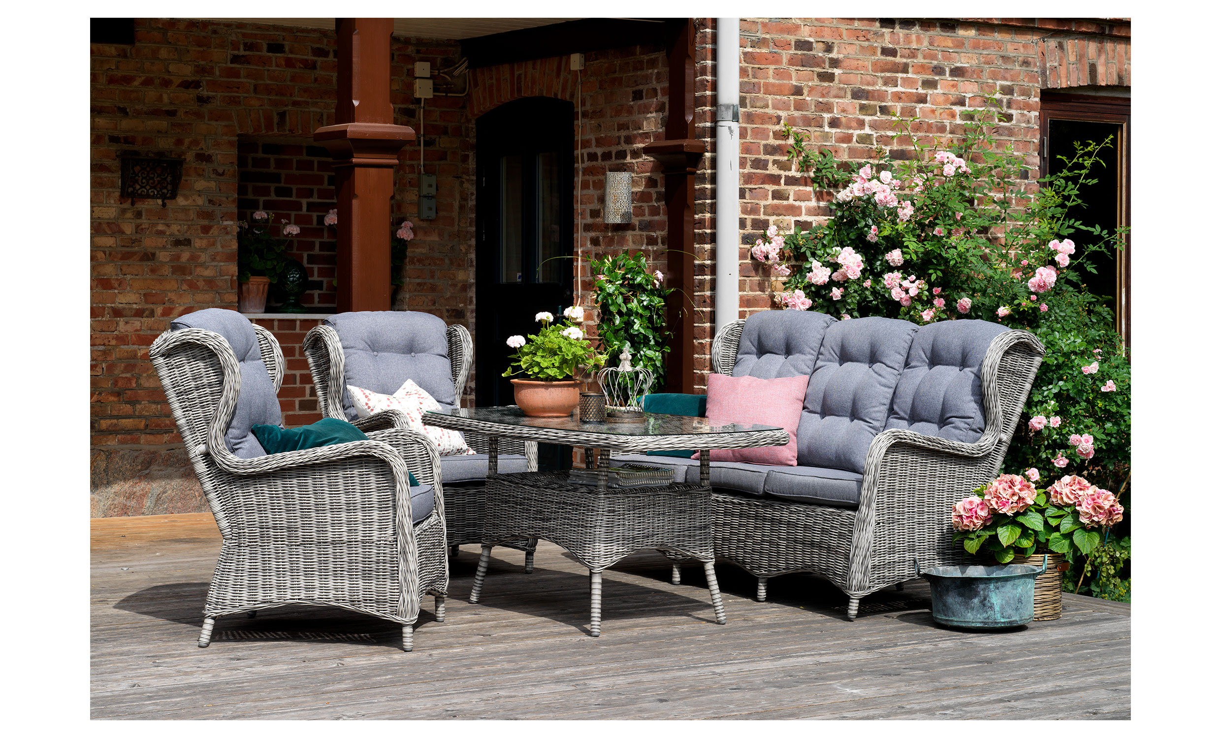 ROSITA 3-sits Natur