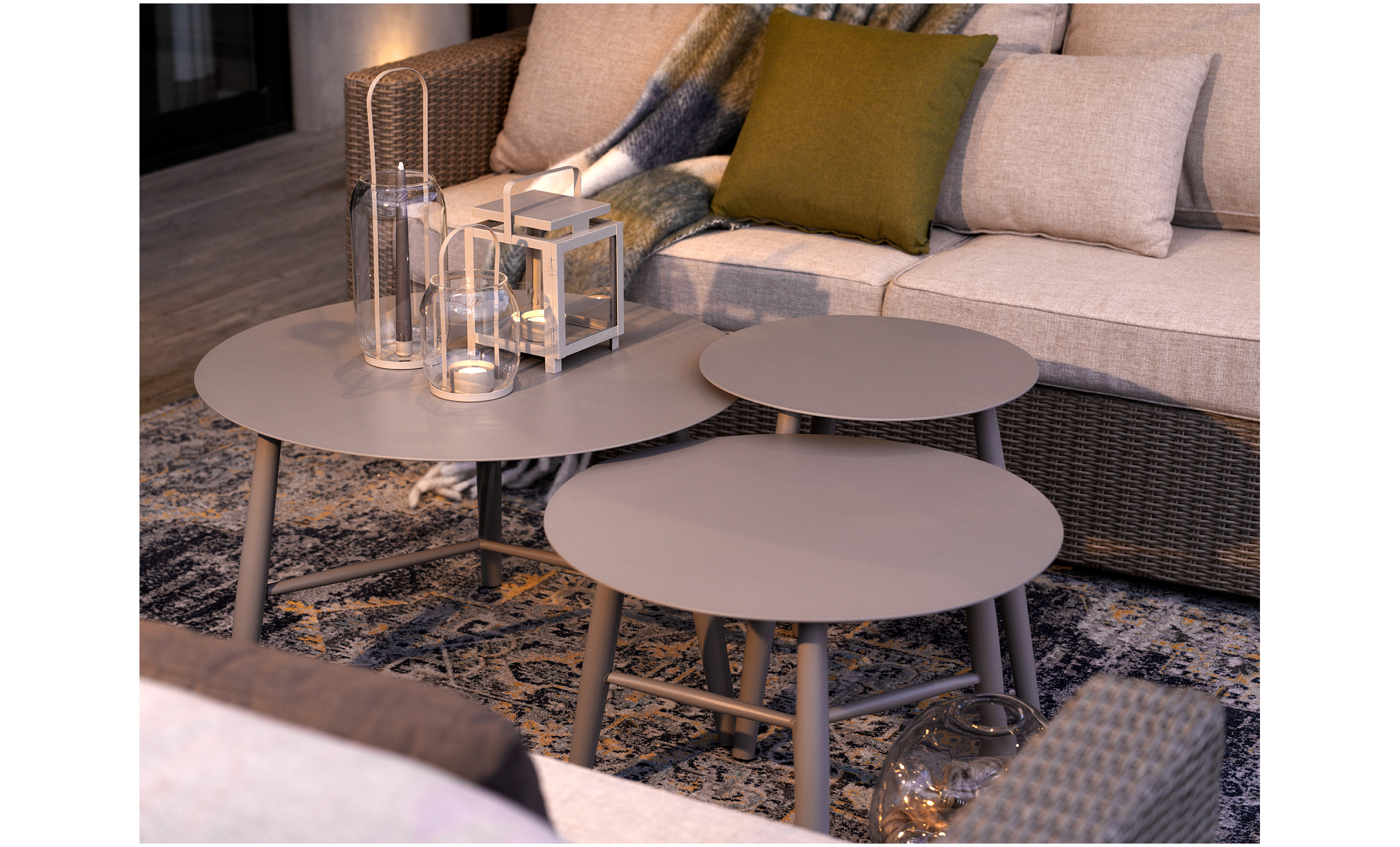 VANNES Soffbord Khaki
