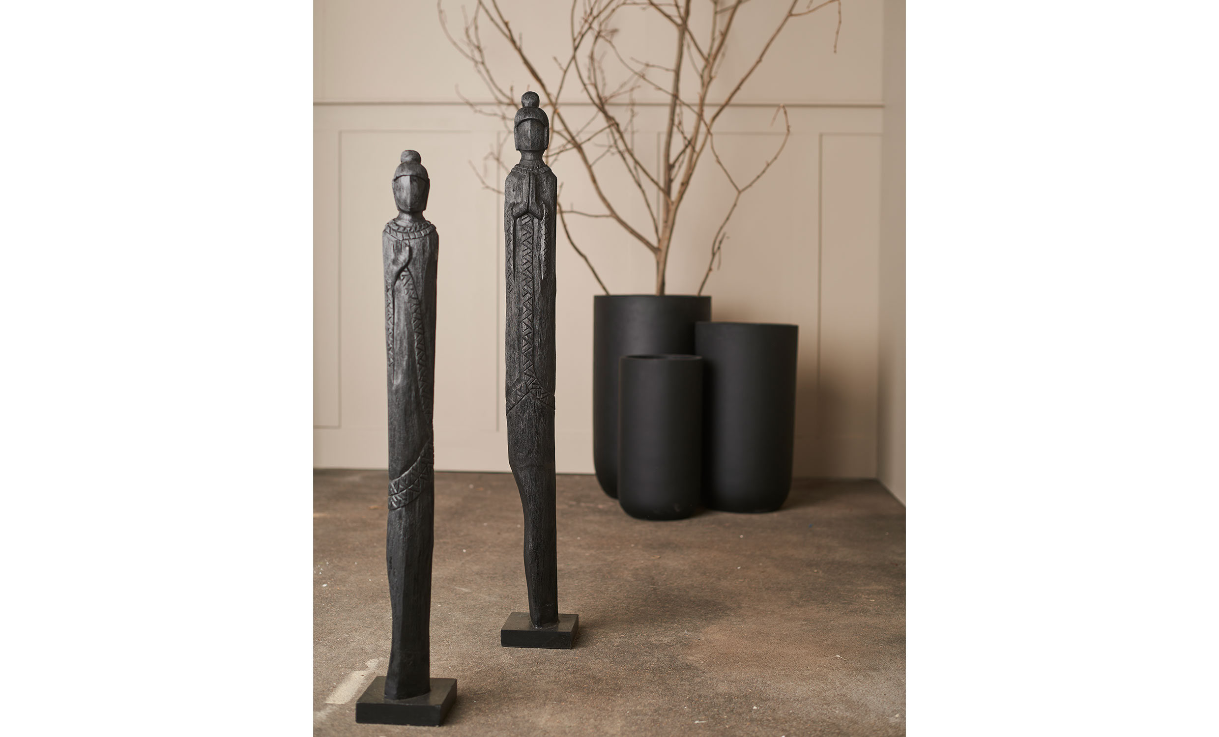 WULF Figur Svart M