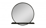 Byt till bild nr 1 (LISELLE Spegel 80x80 Svart)