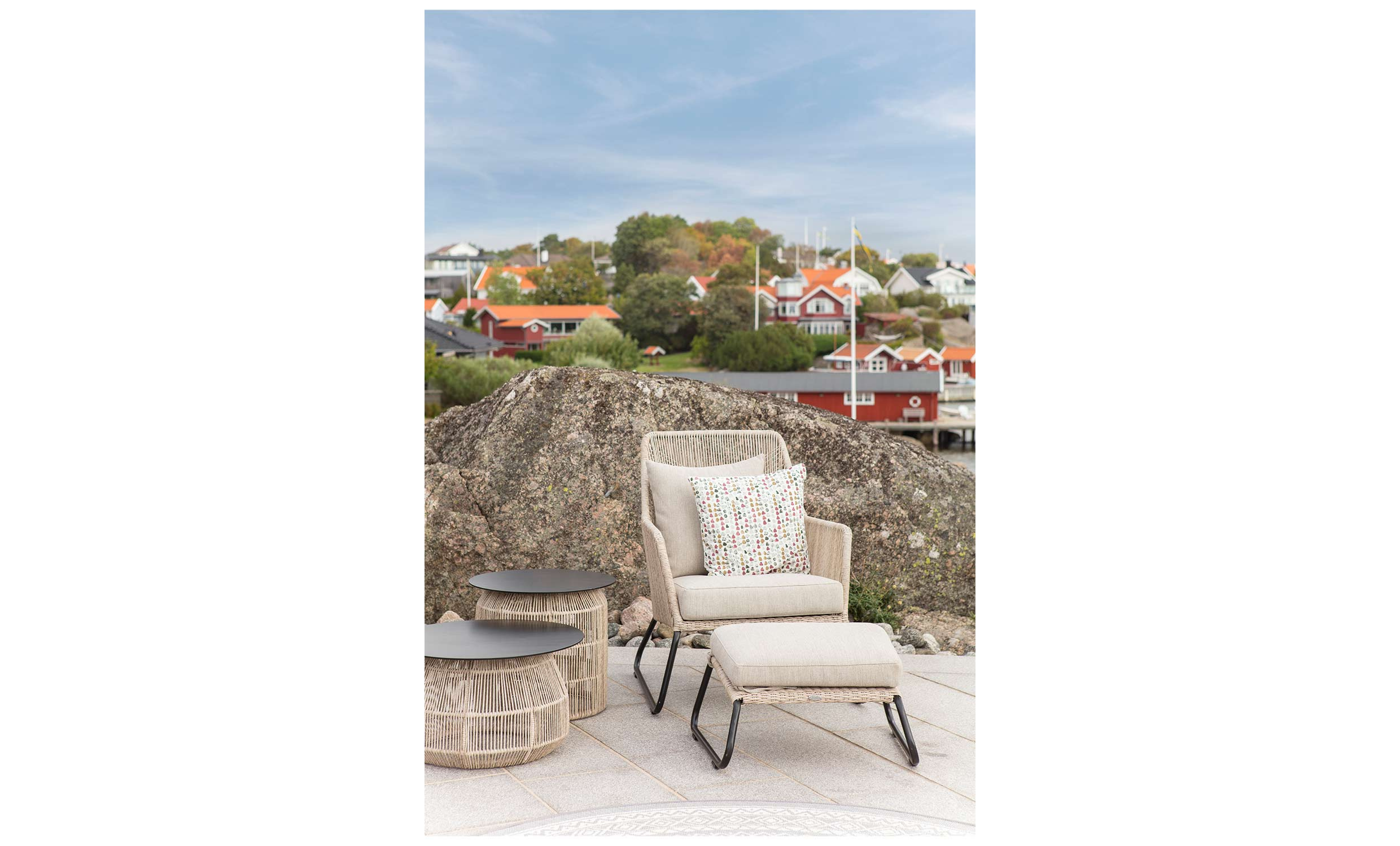 MIDWAY Fåtölj Beige