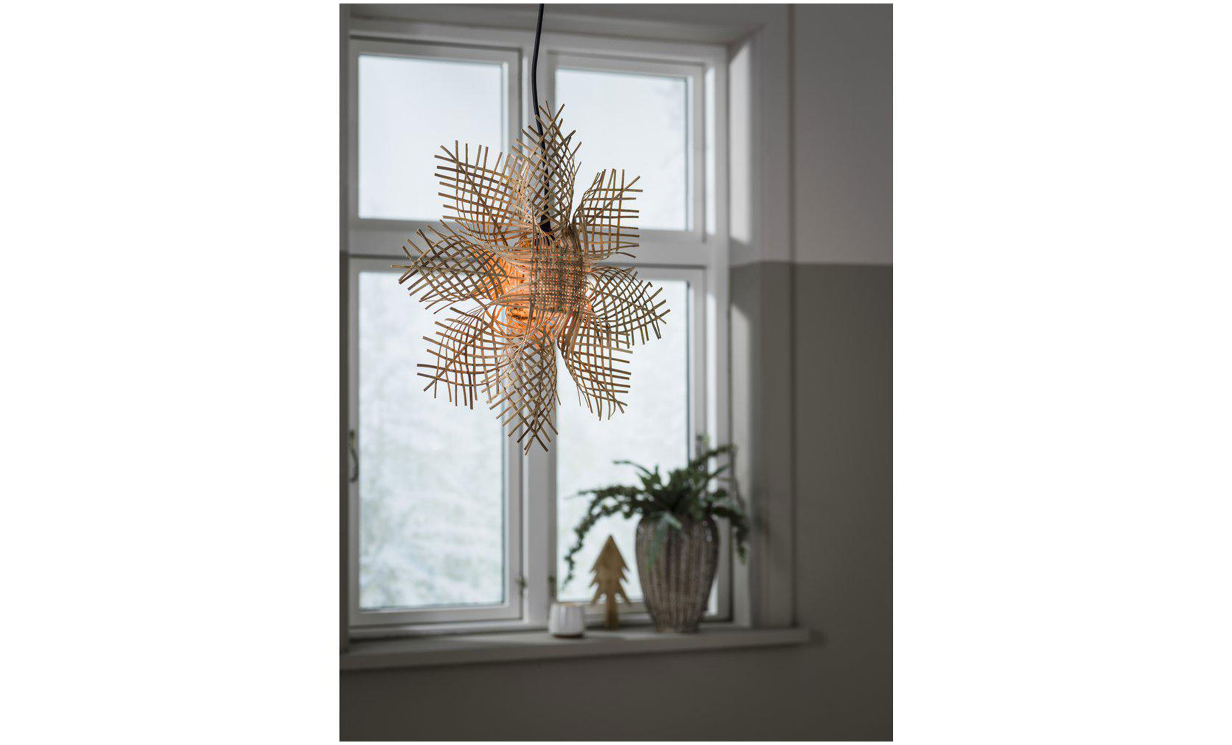 CAROL Stjrna Natur 46cm