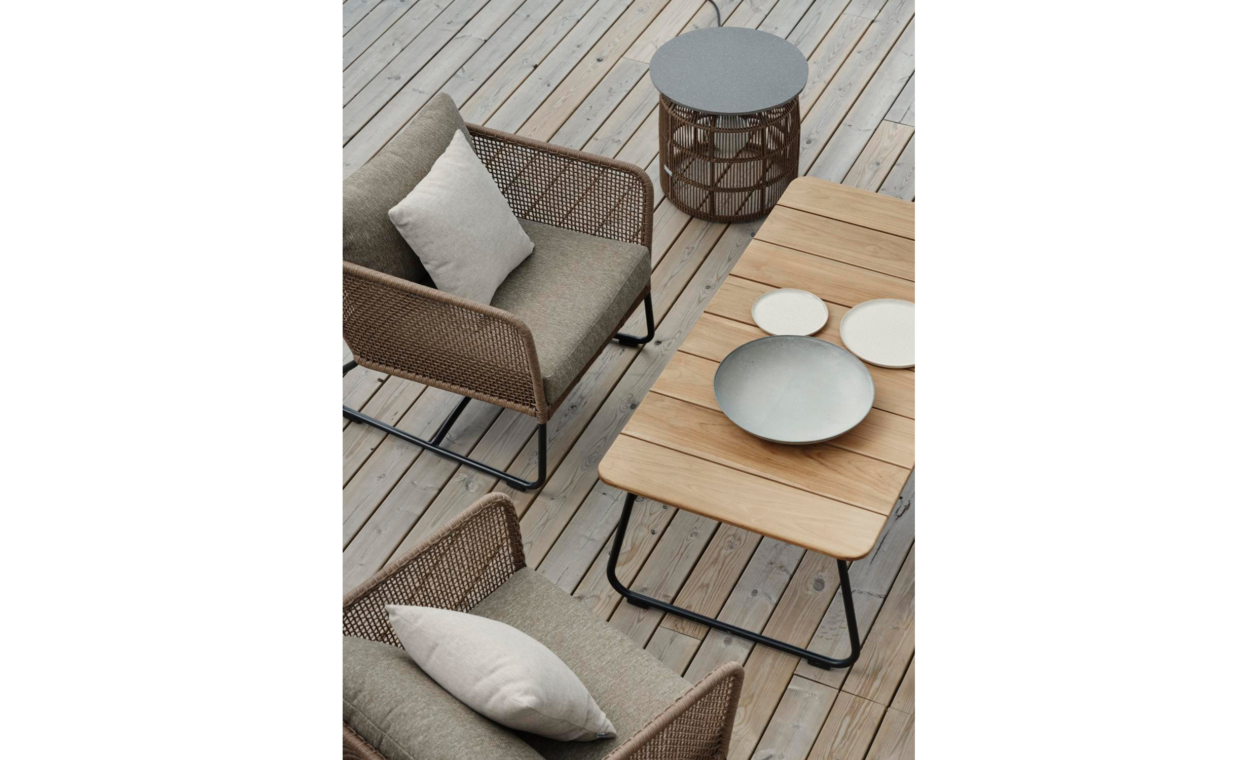 PAMIR Sidobord Brun