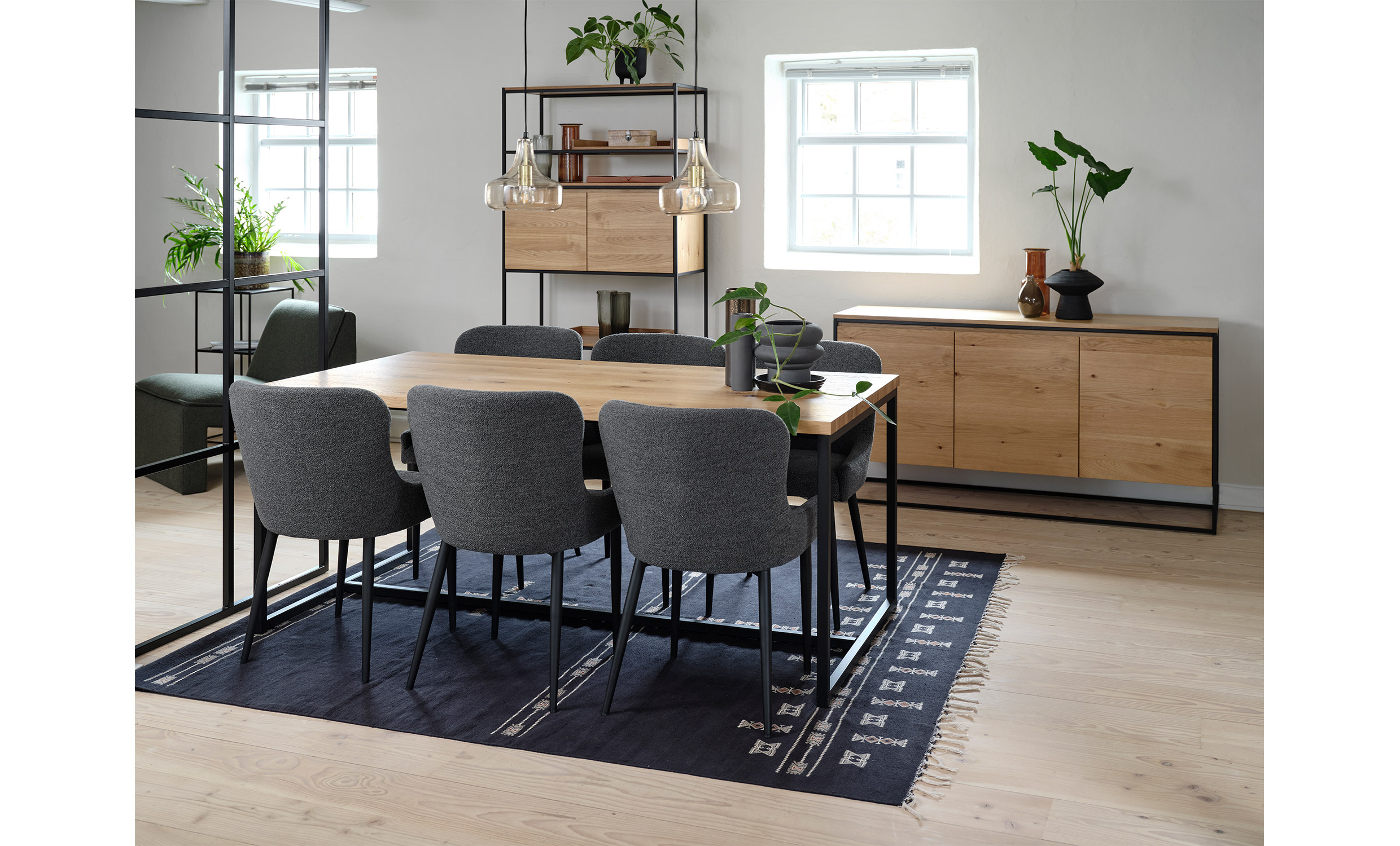 FIORE Matbord 180 Natur