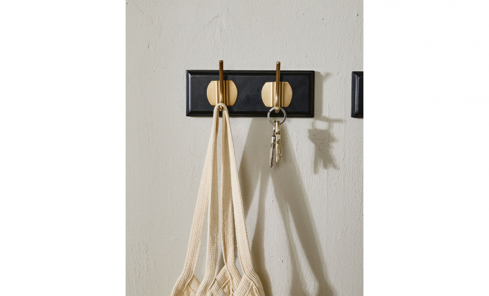 Bild nr 2 (EDGY Hngare 2 krokar Svart)