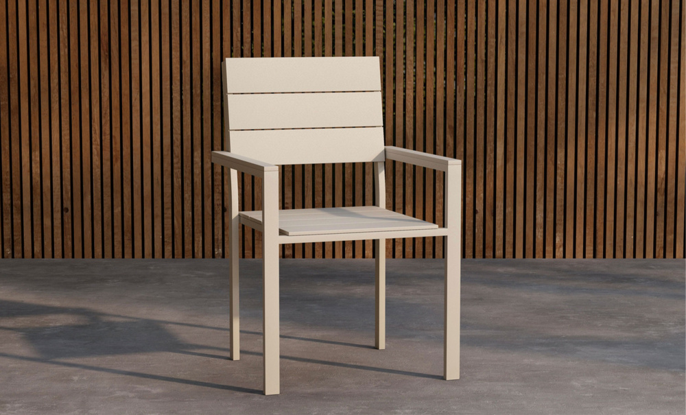 Bild nr 2 (ADELINA Matstol Beige)