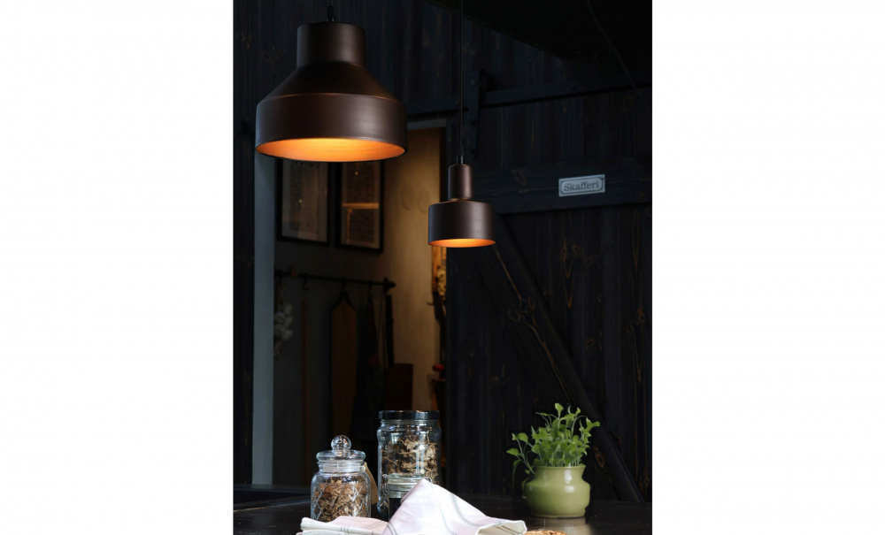 Bild nr 2 (SOLO Taklampa 26cm Antikbrun)
