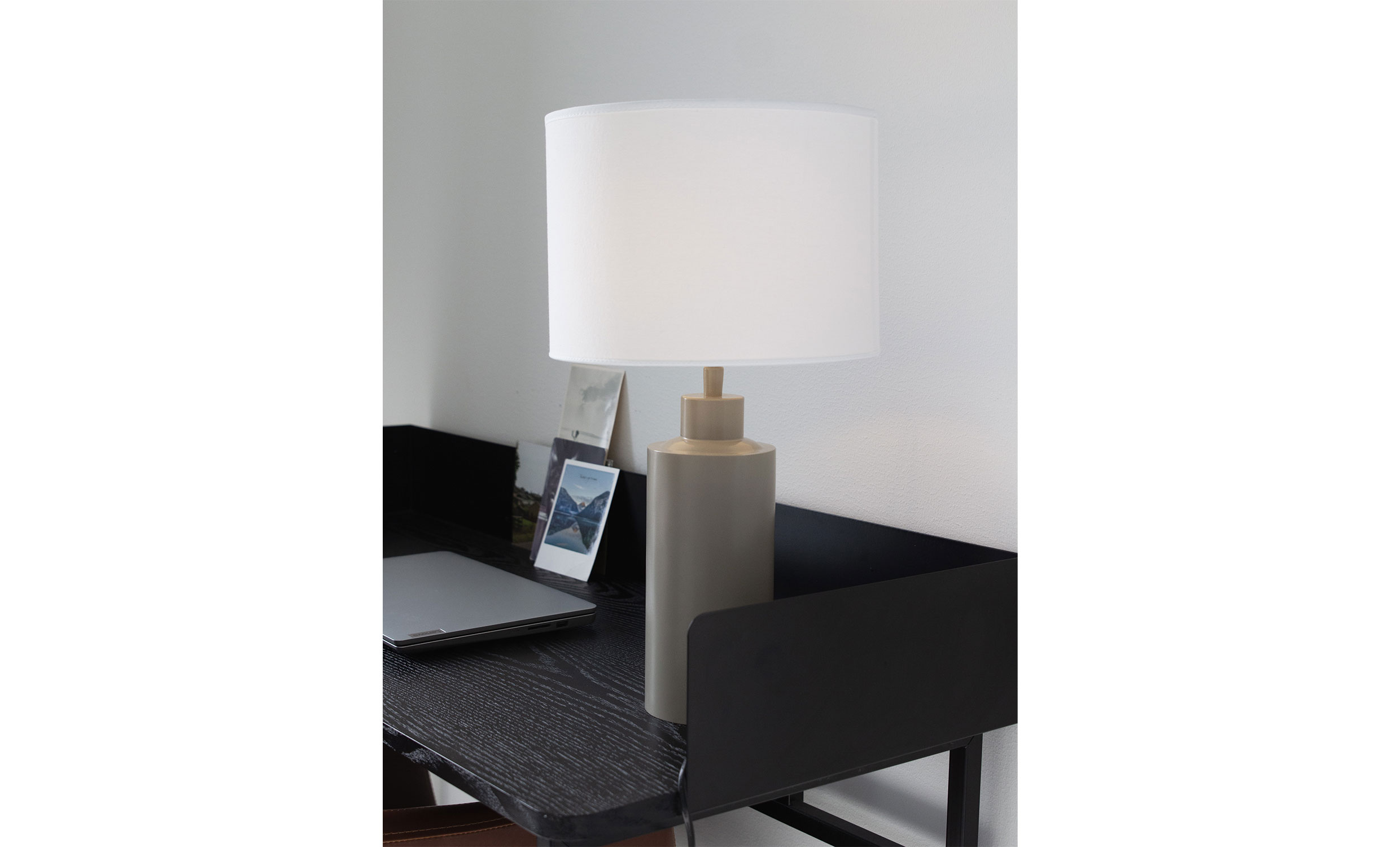 SOLO Bordslampa Beige 55cm