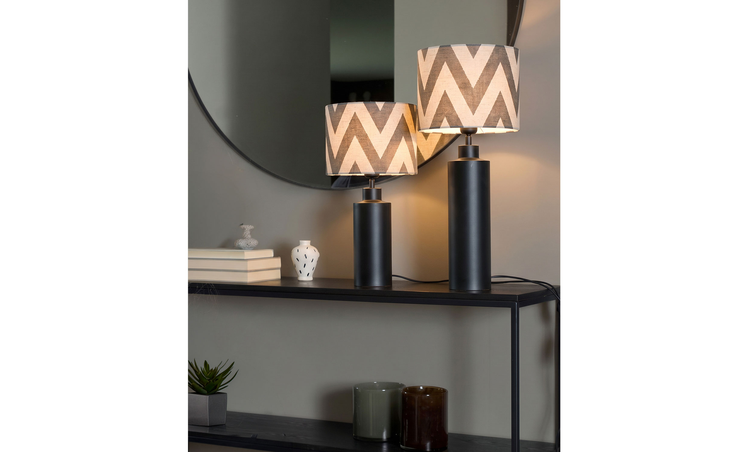 SOLO Bordslampa 57cm Mattsvart