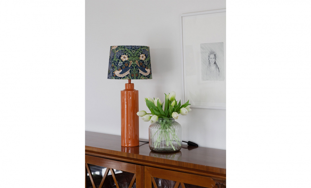 Bild nr 2 (SOLO Bordslampa Blank Orange 58cm)