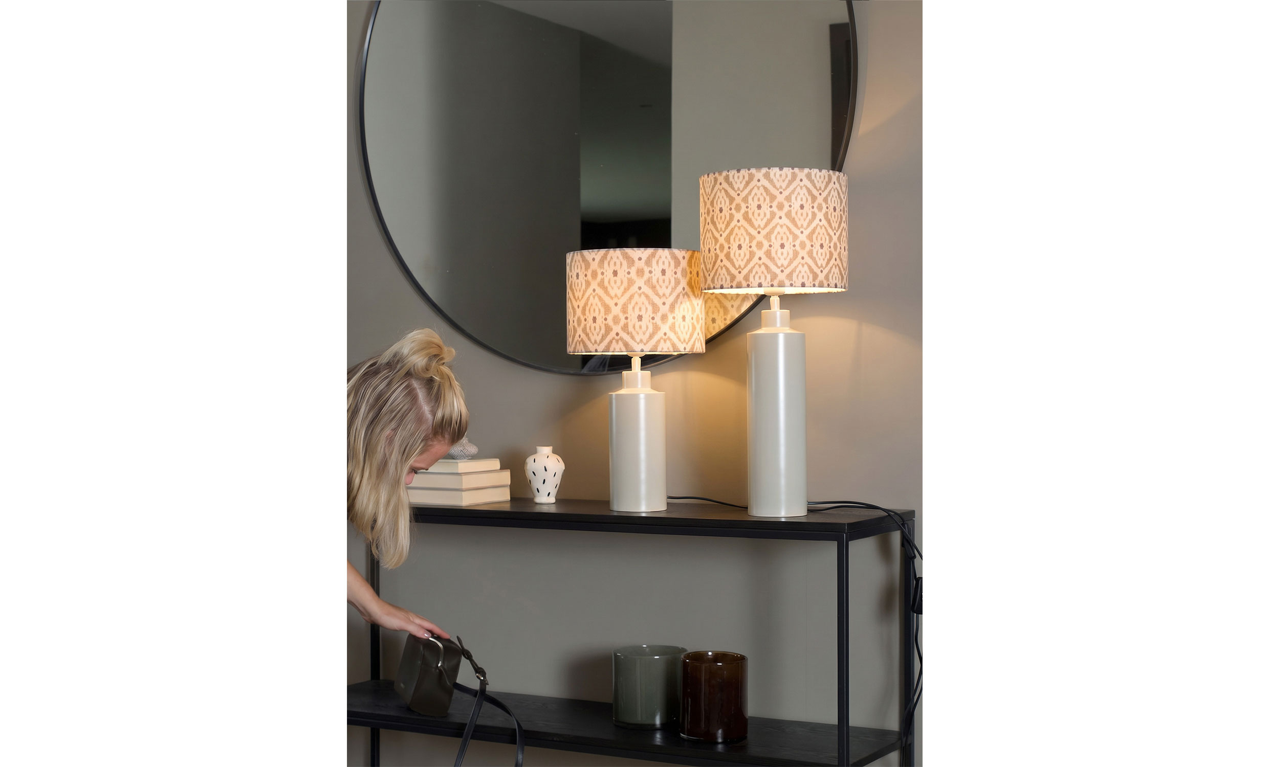 Solo Bordslampa  57cm Matt beige