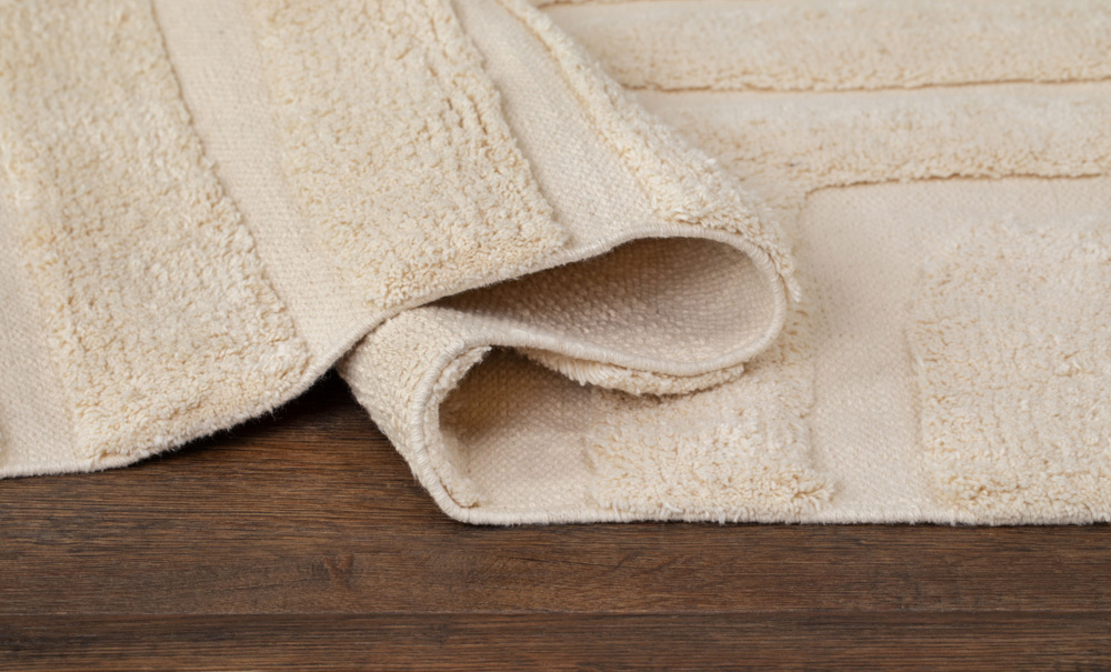 KUTA Matta Creme 200x300 i gruppen Badrum / Badrumsmattor hos SoffaDirekt.se (42295)