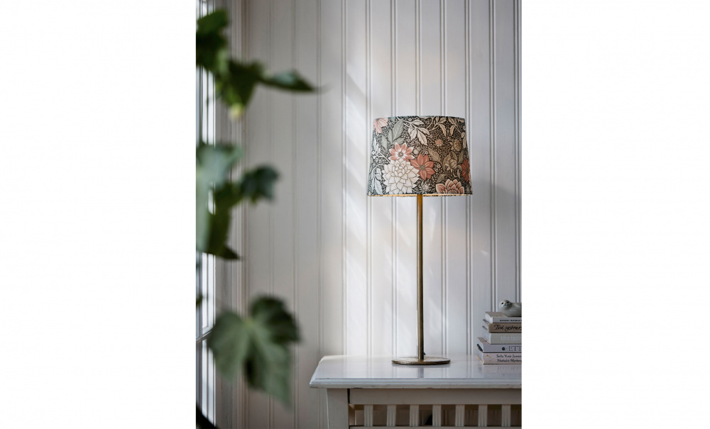 SOFIA Lampskrm 25cm Dahlia Brun i gruppen Belysning / Tillbehr / Lampskrmar hos SoffaDirekt.se (425-7689)