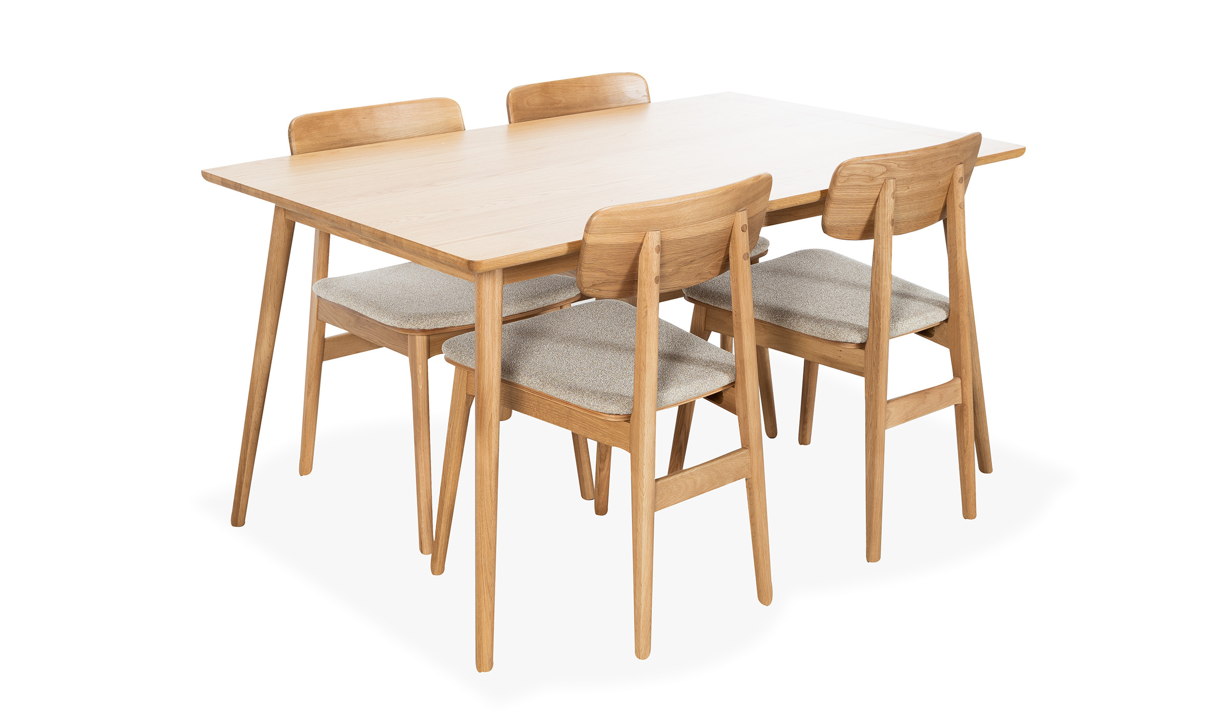 BLANCA 150/LINO Matgrupp 4 Stolar Sand