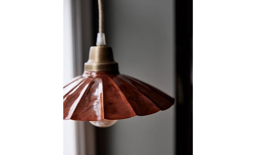 ESTER Fönsterlampa 24cm Terracotta i gruppen Belysning / Lampor / Fönsterlampor hos SoffaDirekt.se (4332414)