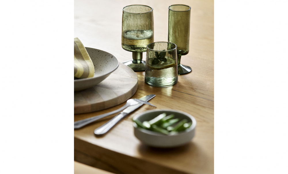 Bild nr 2 (VITA Bubbelglas M�rkgr�n)