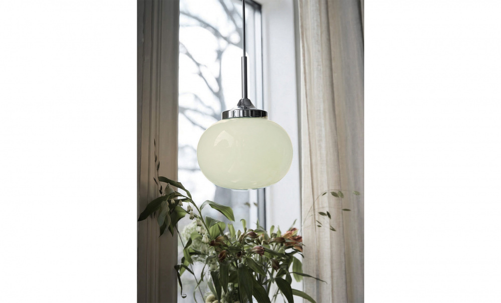 Bild nr 2 (ELSY Fönsterlampa D18cm Salvia/Krom)