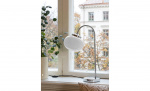 Byt till bild nr 2 (ELSY Bordslampa 51cm Vit/Krom)