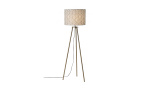 Byt till bild nr 1 (BASE Stativlampa 123cm Antikmässing)