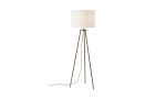 Byt till bild nr 1 (BASE Stativlampa 123cm Antikmässing)