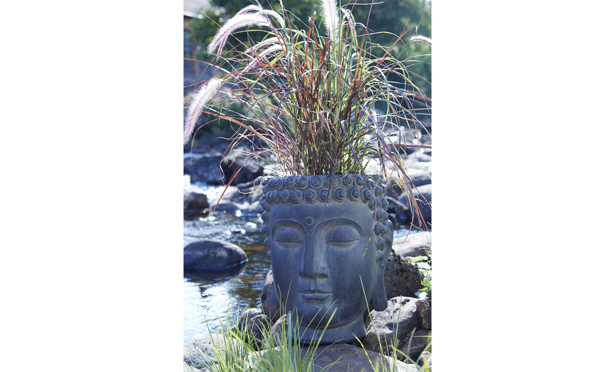 BUDDHA Kruka Svart