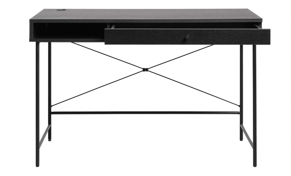 NOVA Skrivbord Svart i gruppen Vardagsrum / Förvaringsmöbler / Skrivbord hos SoffaDirekt.se (44681013)
