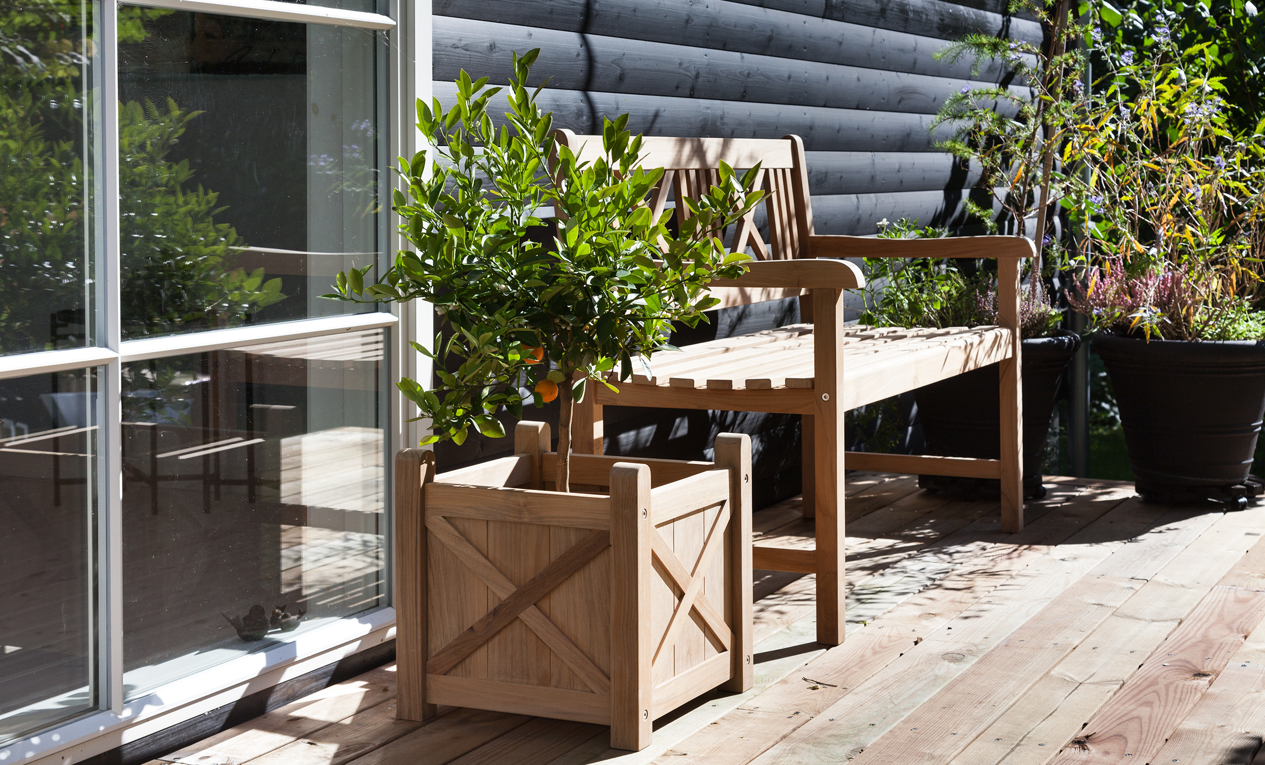 ROSENBORG Trdgrdssoffa 2-sits Teak